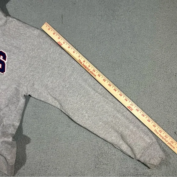 Vintage Y2k Grey Champion Ole Miss Pullover Hoodie Women’s Medium #1246 - Picture 8 of 9